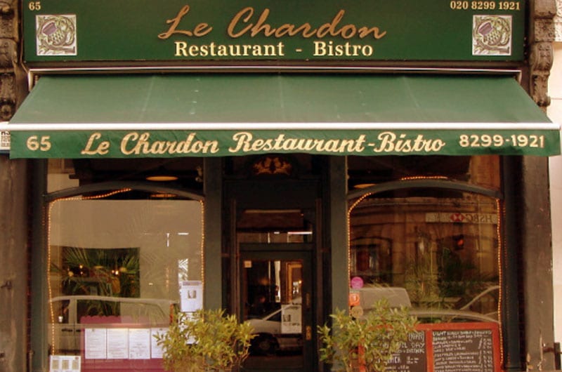 Long established East Dulwich restaurant Le Chardon sold