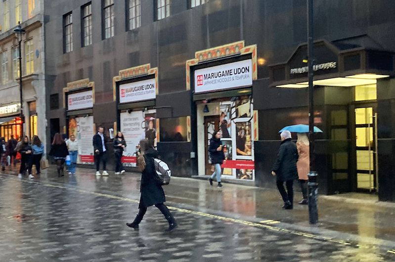 MKR Property secure flagship Oxford Circus site for Marugame Udon