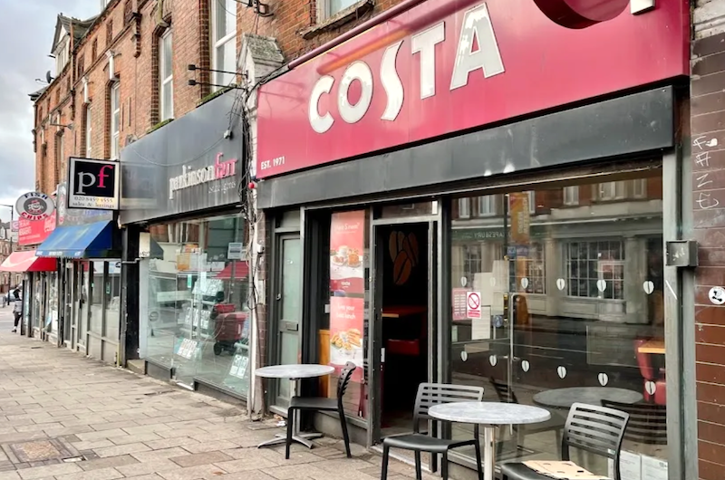 Long established coffee shop in high footfall location adjacent to Willesden Green Station - MKR Property